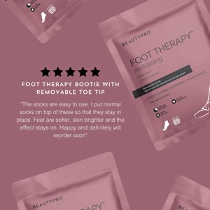 BEAUTYPRO Foot Therapy? Collagen Infused Bootie